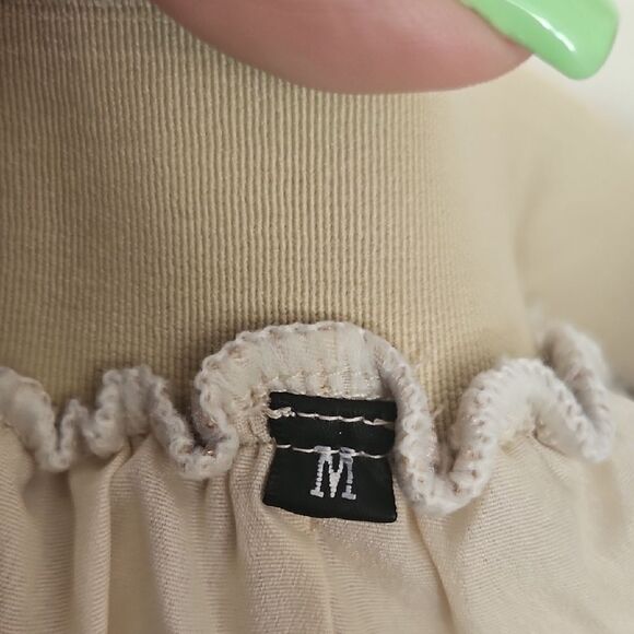 Casual Tan Tiered Maxi Skirt - Picture 4 of 16